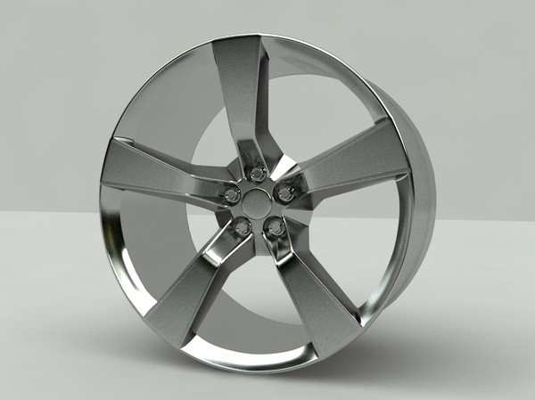 camaro concept rim 3d model - camaro concept rim by ivan_st